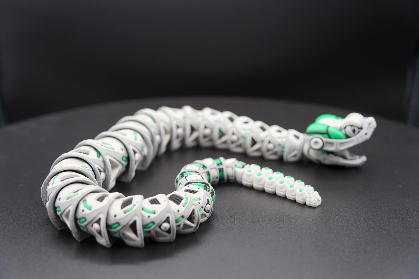 Robo Snake – Articulated 3D Printed Animal (27" × 1.5")