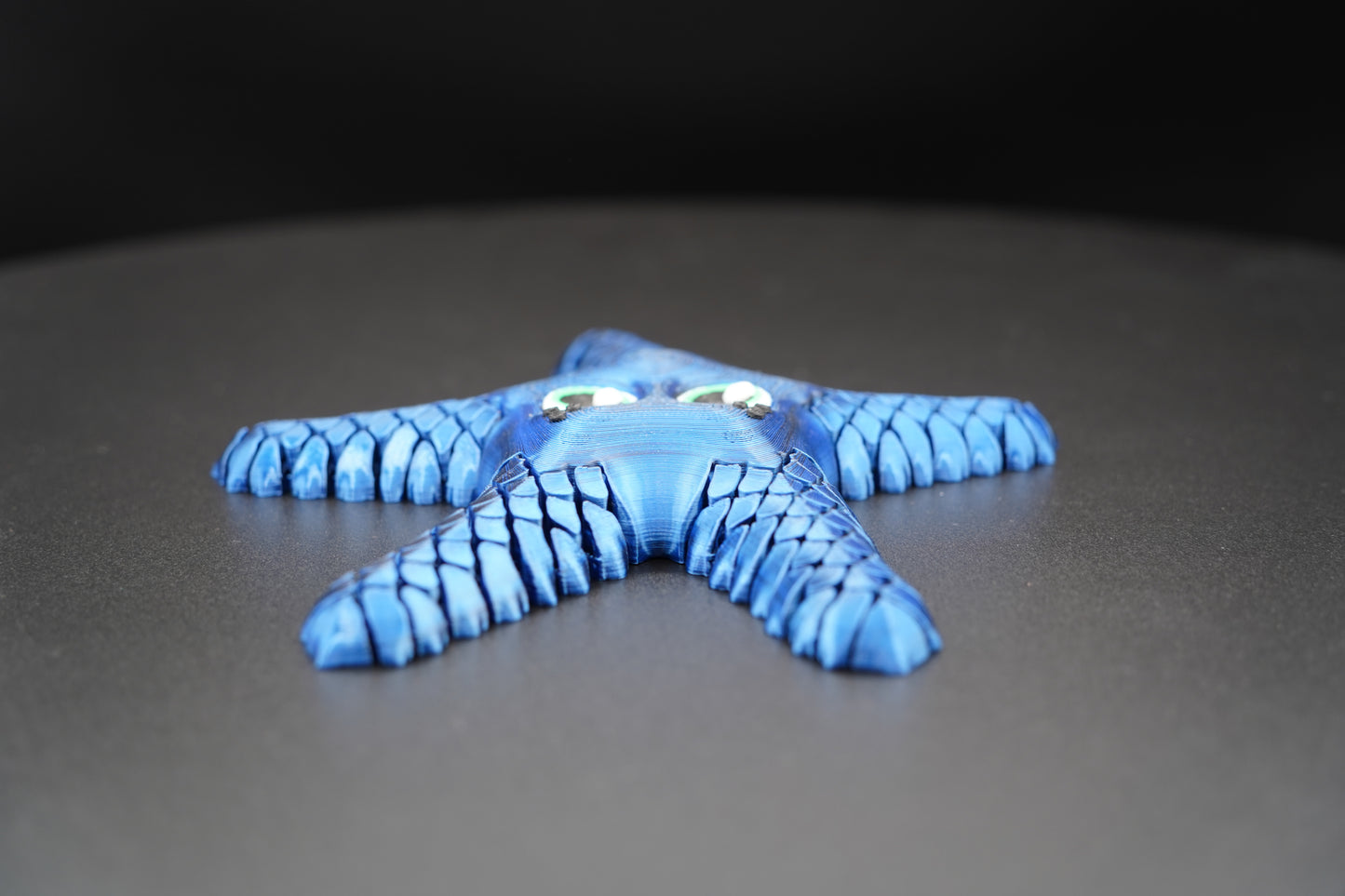 Sea Star – Articulated 3D Printed Animal (7" × 1")