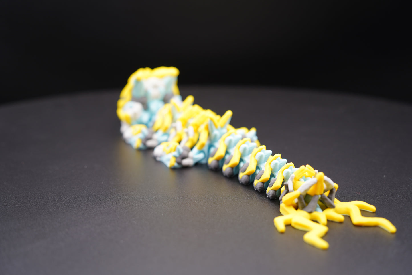 Baby Storm Dragon – Articulated 3D Printed Dragon (12.5" × 2.5")