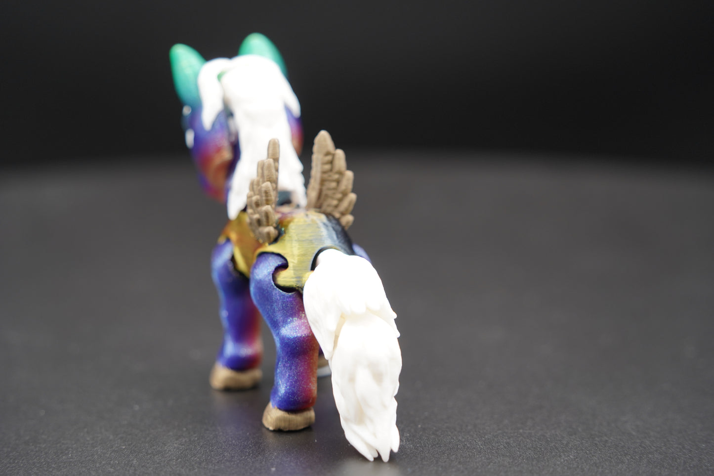 Tiny Alicorn – Articulated 3D Printed Alicorn (4.5" × 3")