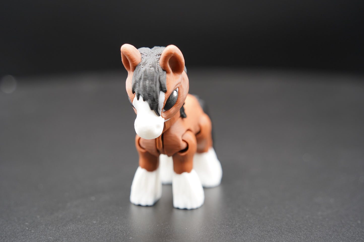 Tiny Horse – Articulated 3D Printed Horse (4" × 3")
