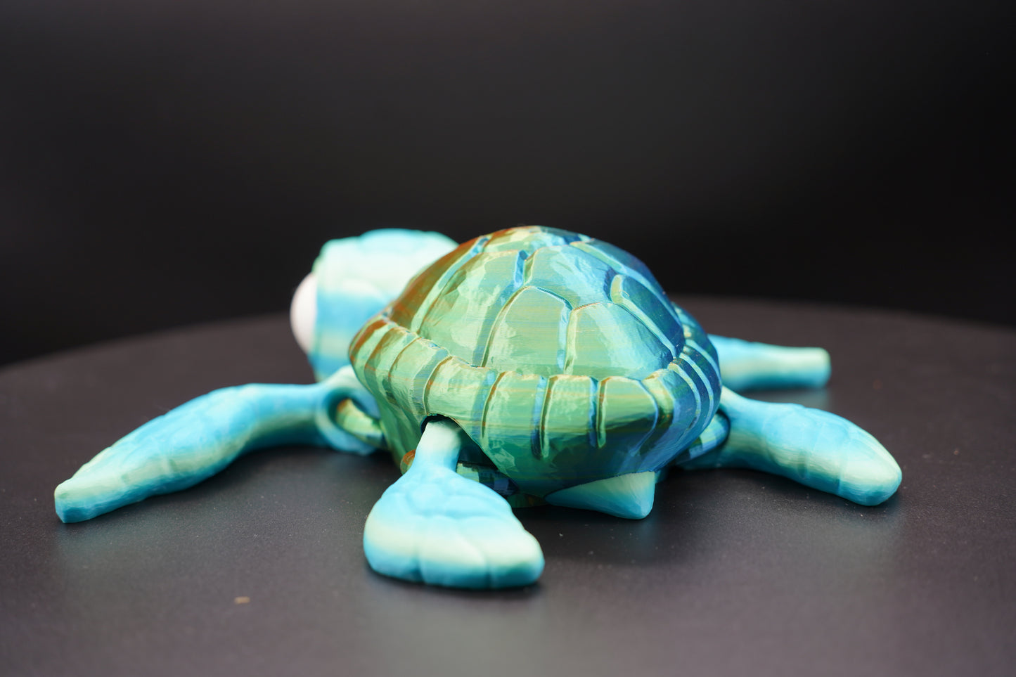 10" Sea Turtle – Articulated 3D Printed Sea Turtle (10" × 3")