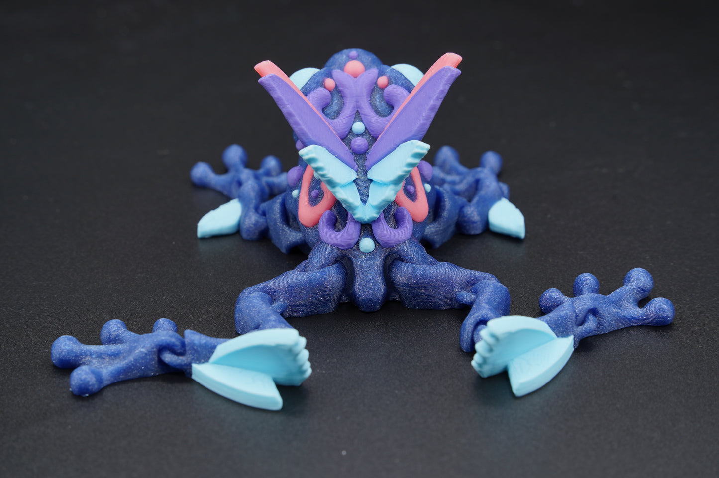 Flutter Frog – Articulated 3D Printed Frog (5" × 2")