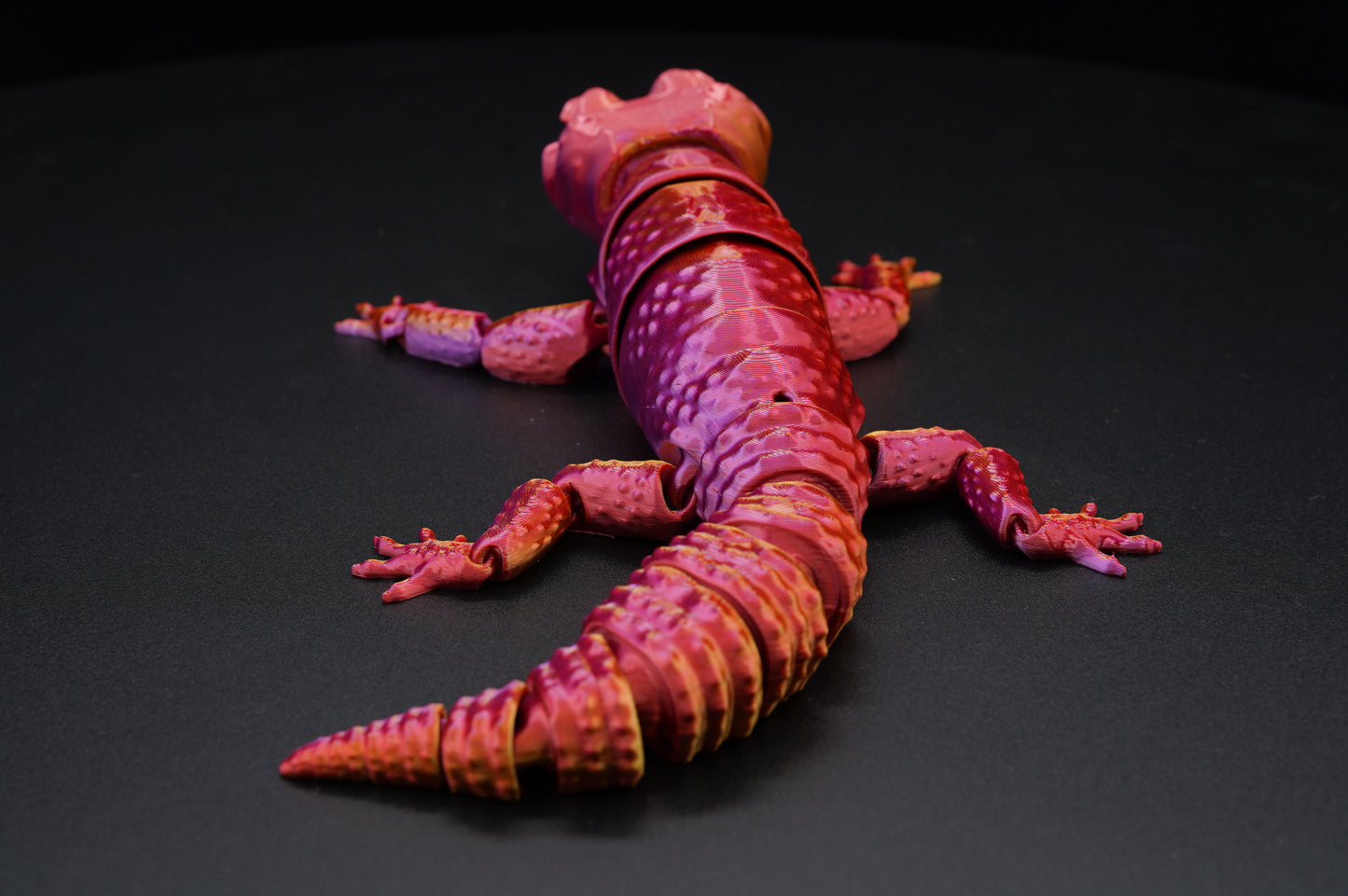 Leopard Gecko – Articulated 3D Printed Gecko (10" × 1.75")