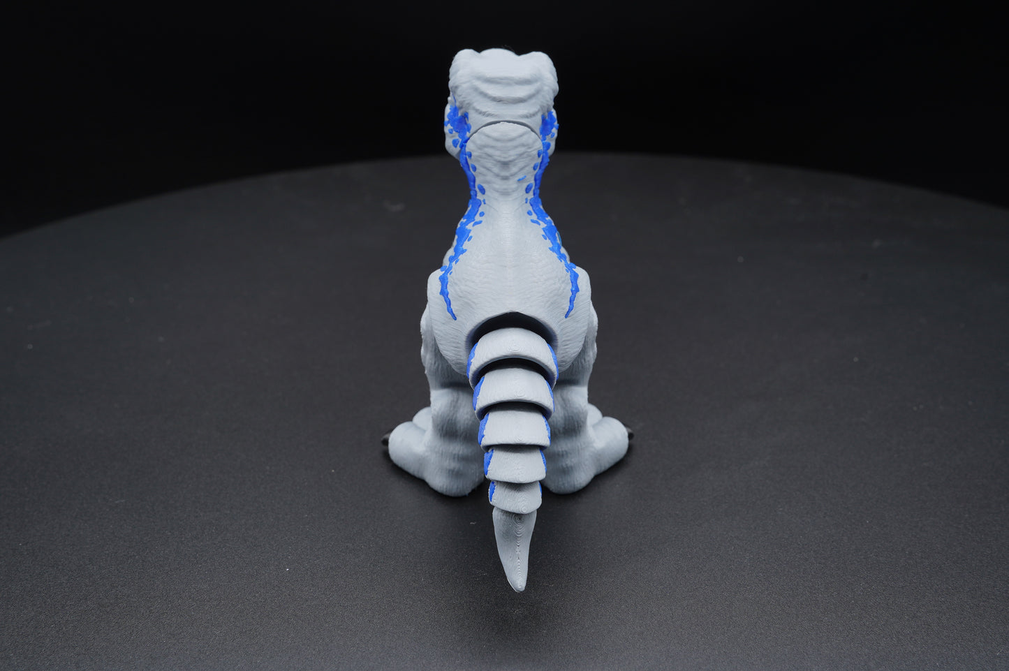 Veloci Raptor – Articulated 3D Printed Dinosaur (5.5" × 4")