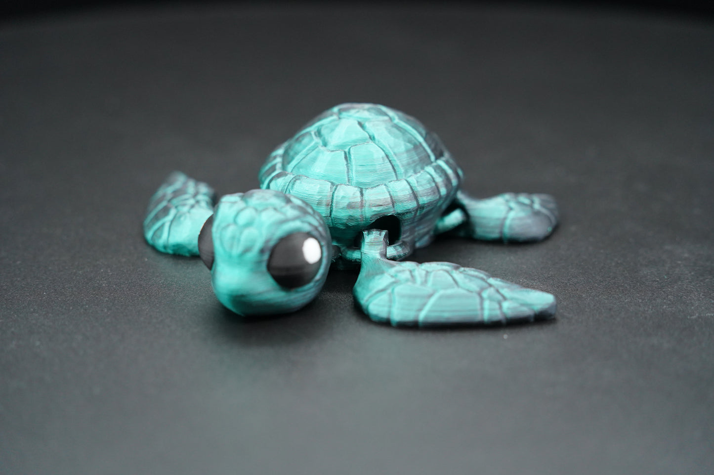 Articulated Sea Turtle – 3D Printed Poseable Turtle (5” Long)