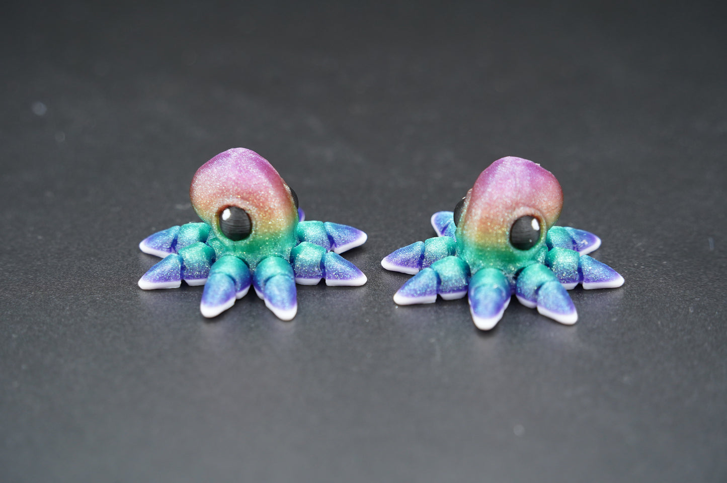 Octopus Hatchling – Articulated 3D Printed Octopus (1.75” × 1”)