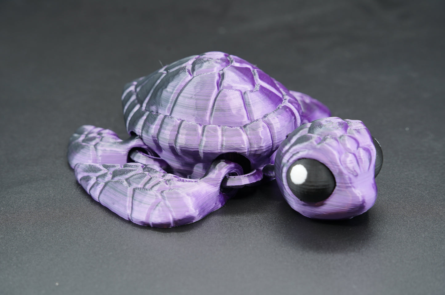 Sea Turtle – Articulated 3D Printed Sea Turtle (6" × 2")