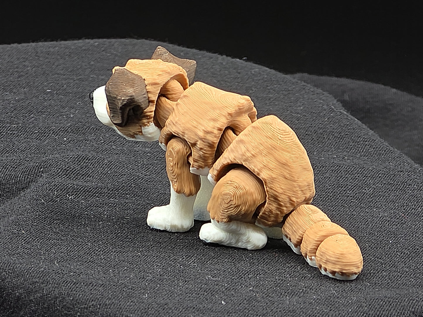 Mini Articulated Dog – 3D Printed Poseable Dog (4” Long)