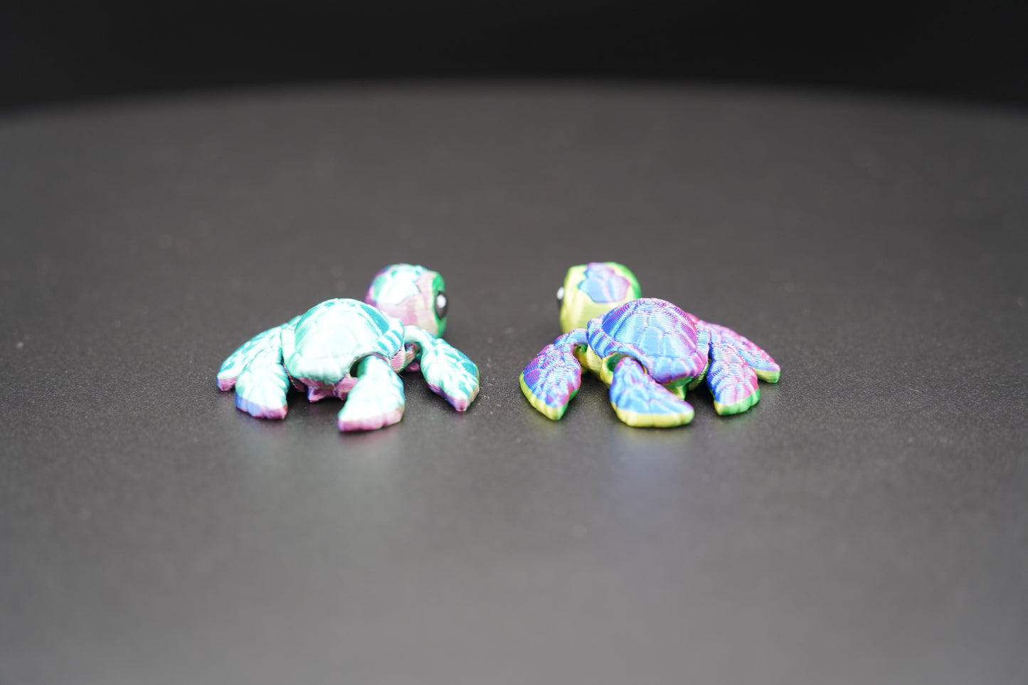 Sea Turtle Hatchling – Articulated 3D Printed Turtle (2” × 0.5”)