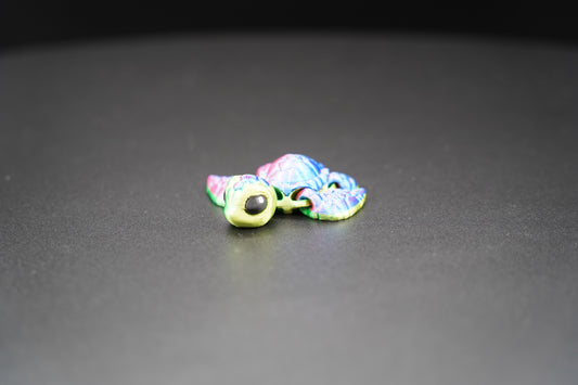 Sea Turtle Hatchling – Articulated 3D Printed Turtle (2” × 0.5”)