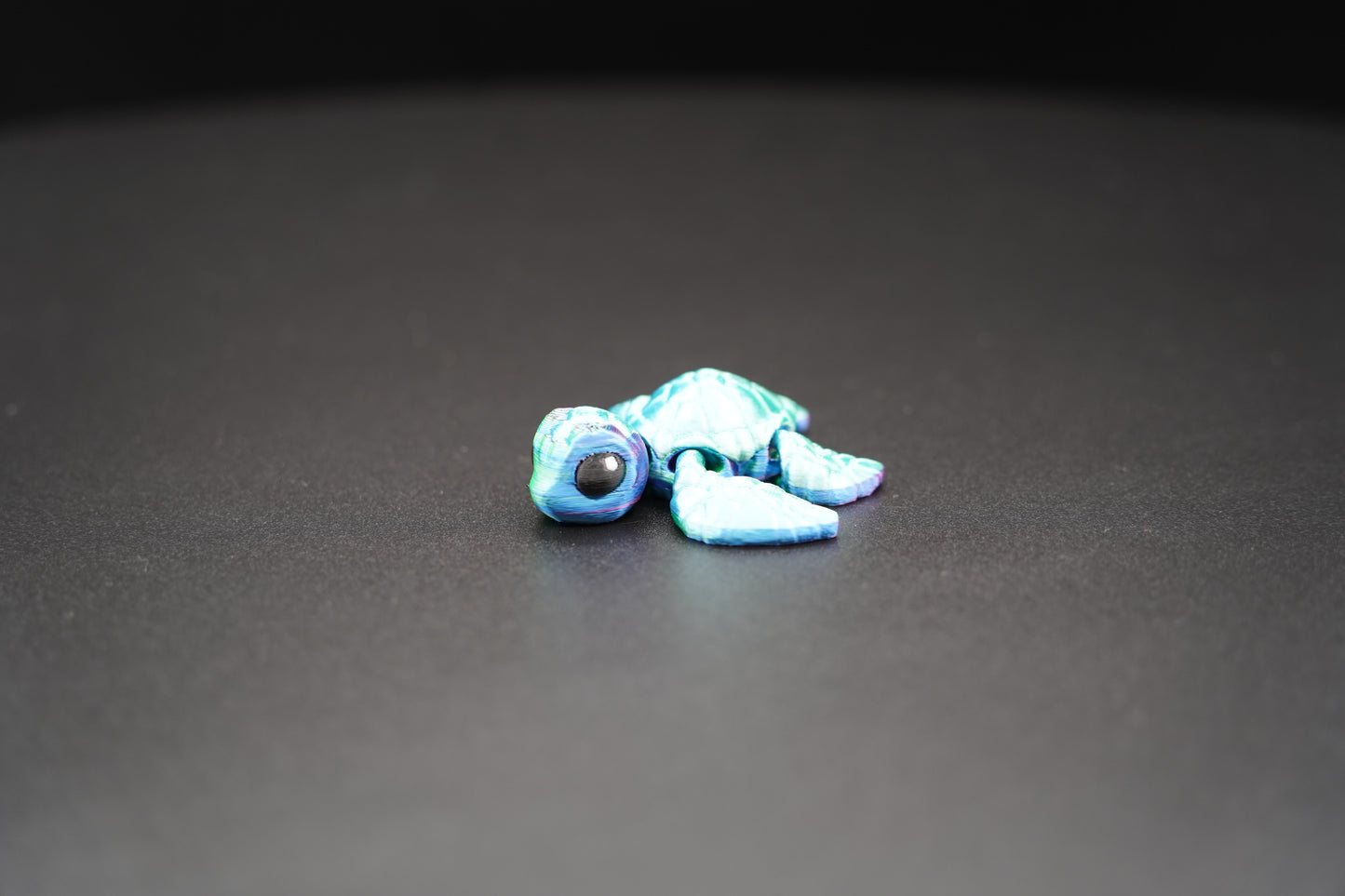 Sea Turtle Hatchling – Articulated 3D Printed Turtle (2” × 0.5”)