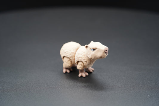 Mini Capybara – Articulated 3D Printed Capybara (2.5” × 1.75”)
