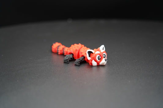 Mini Red Panda – Articulated 3D Printed Red Panda (4.25" × 0.75")
