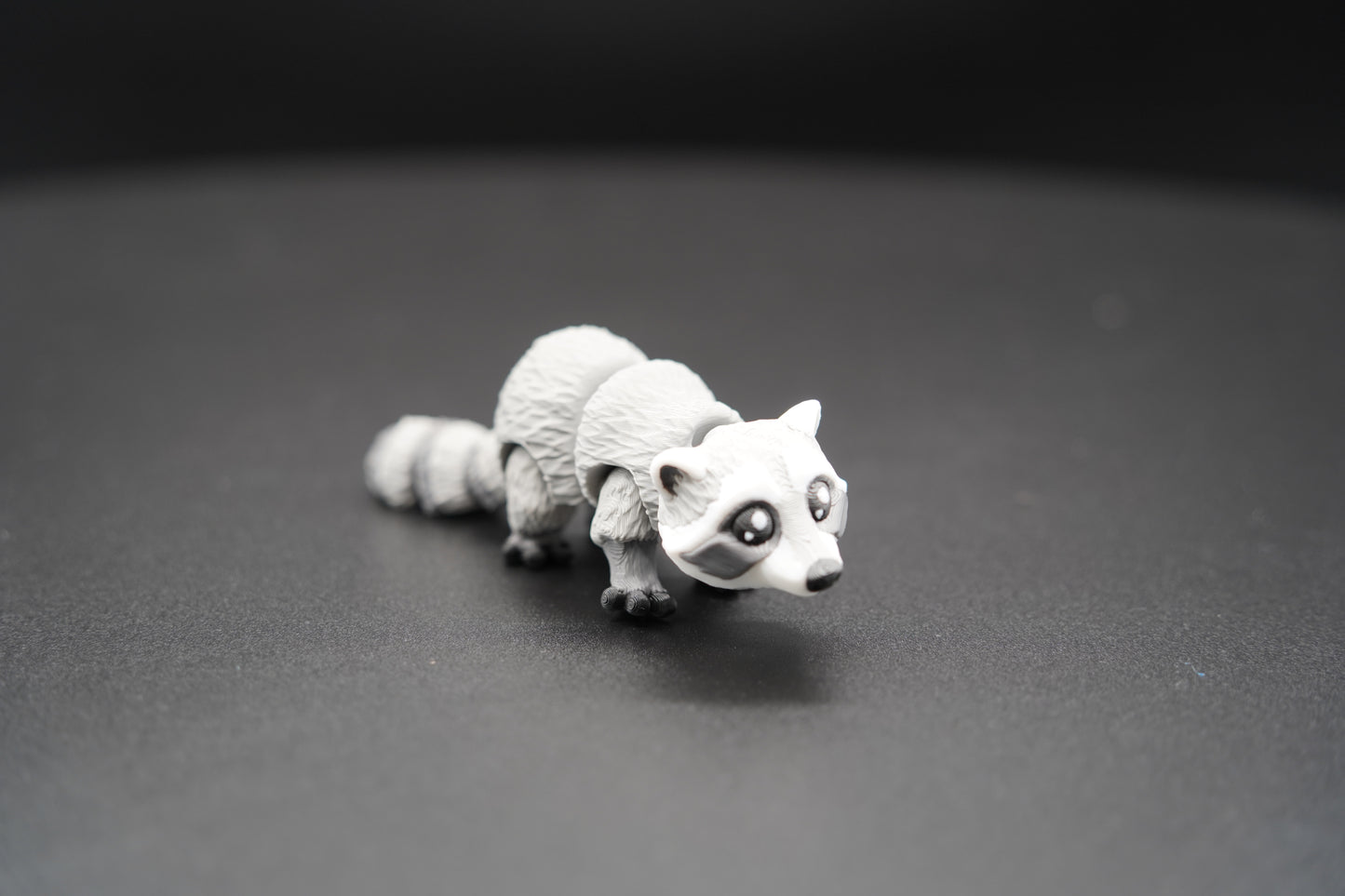Mini Raccoon – Articulated 3D Printed Raccoon (4" × 1")