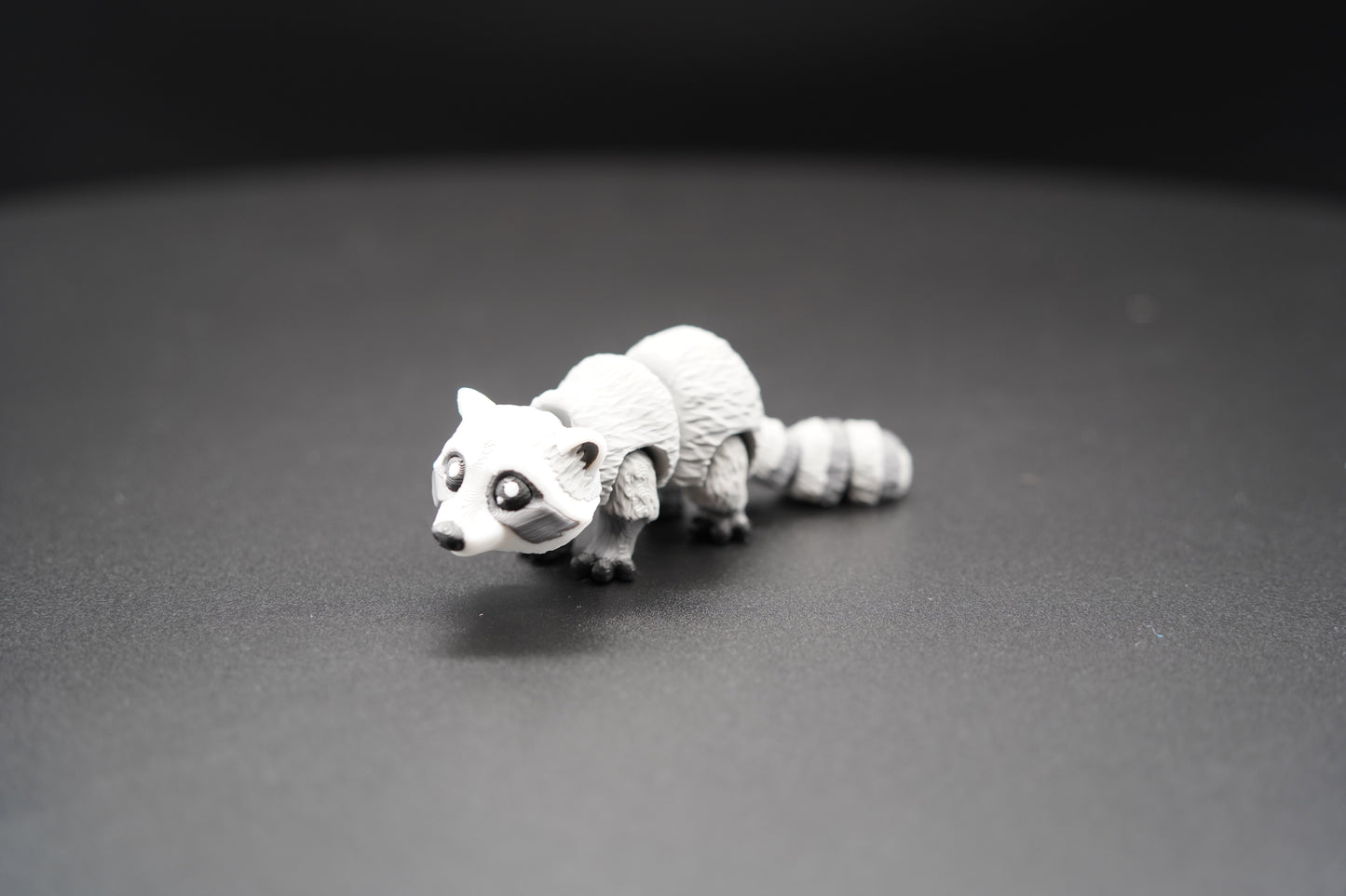 Mini Raccoon – Articulated 3D Printed Raccoon (4" × 1")