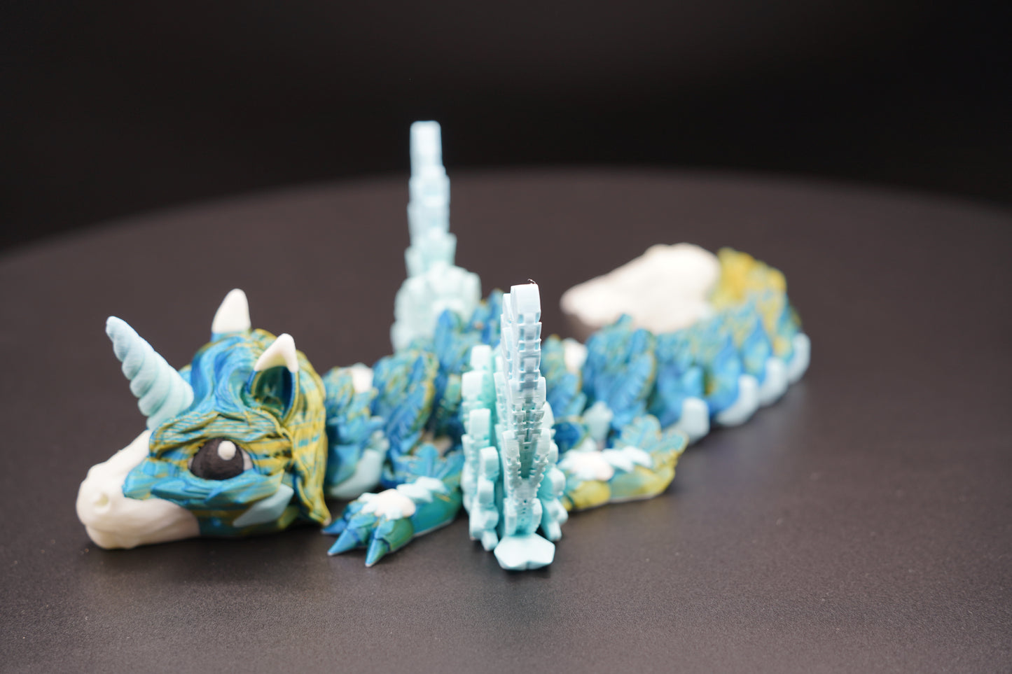 Baby Alicorn Dragon with Wings – Articulated 3D Printed Dragon (12.5" × 2.5")