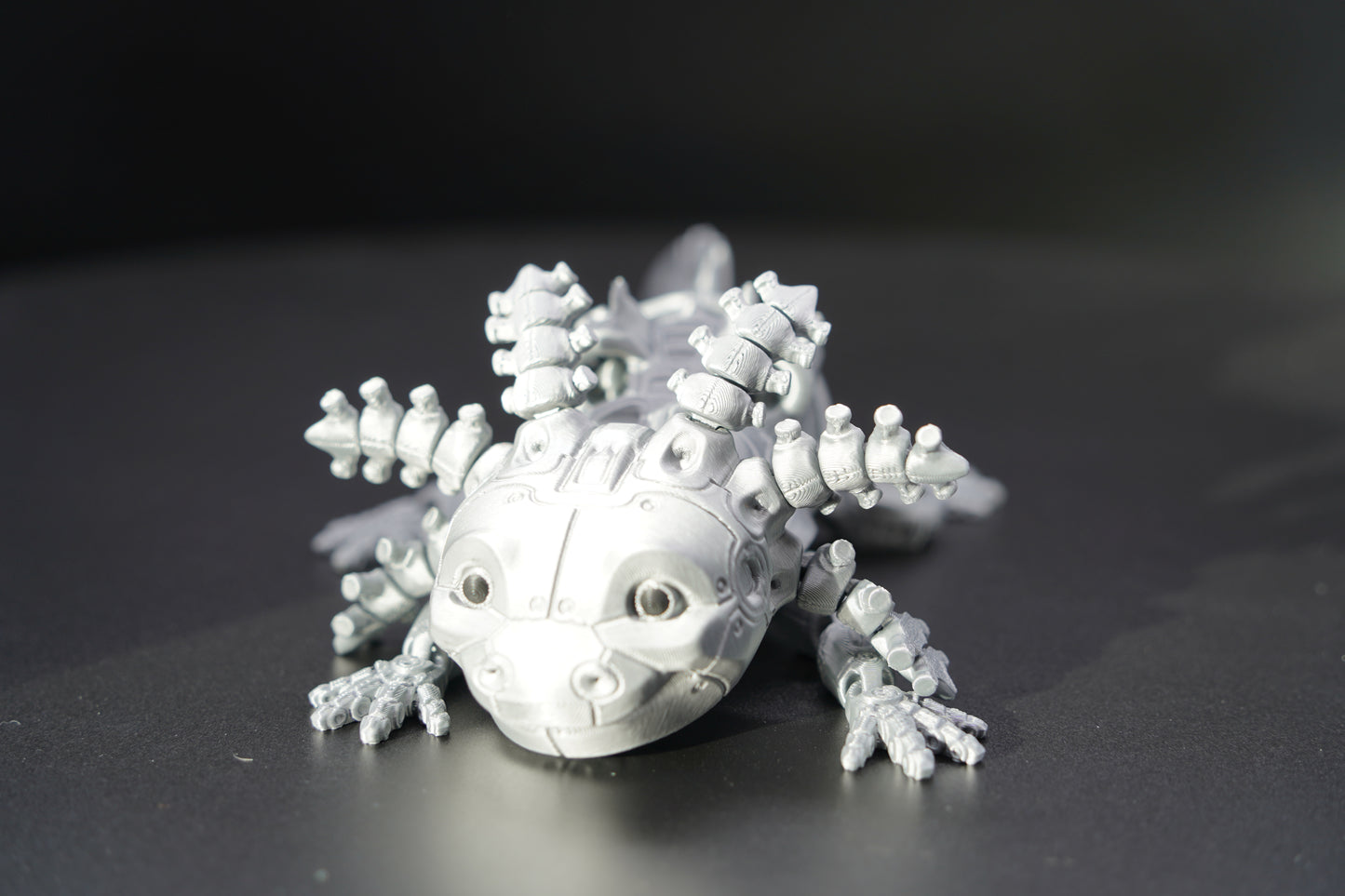 Robolotl – Articulated 3D Printed Animal (10" × 3")