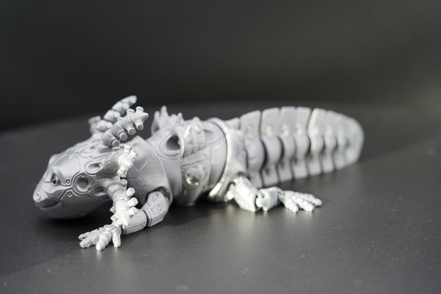 Robolotl – Articulated 3D Printed Animal (10" × 3")
