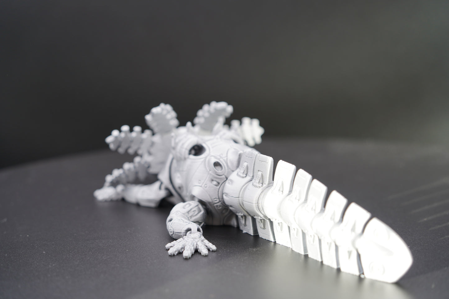 Robolotl – Articulated 3D Printed Animal (10" × 3")