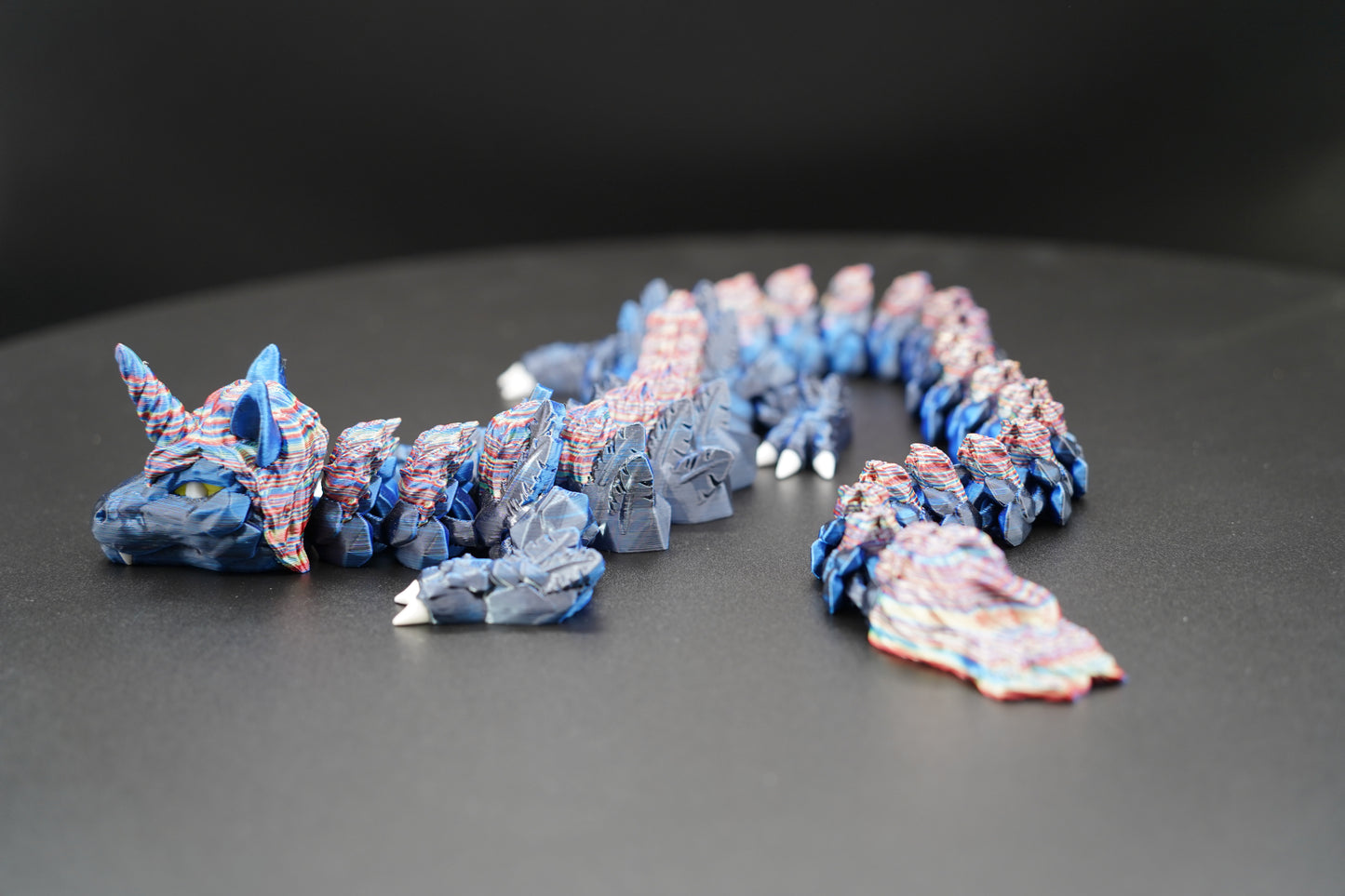 Alicorn Dragon – Articulated 3D Printed Dragon (22" × 2")