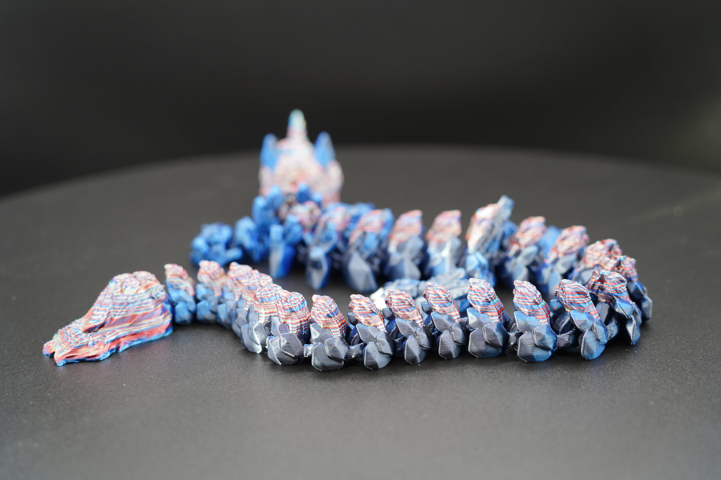 Alicorn Dragon – Articulated 3D Printed Dragon (22" × 2")