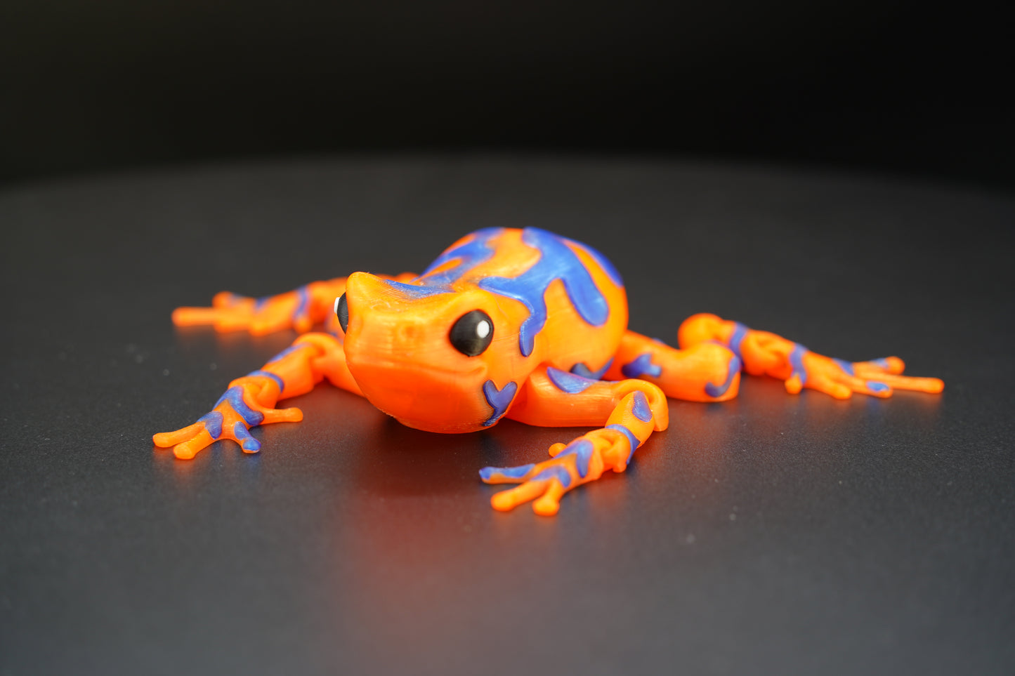 Articulated Poison Dart Frog – 3D Printed Poseable Frog (5” Long)
