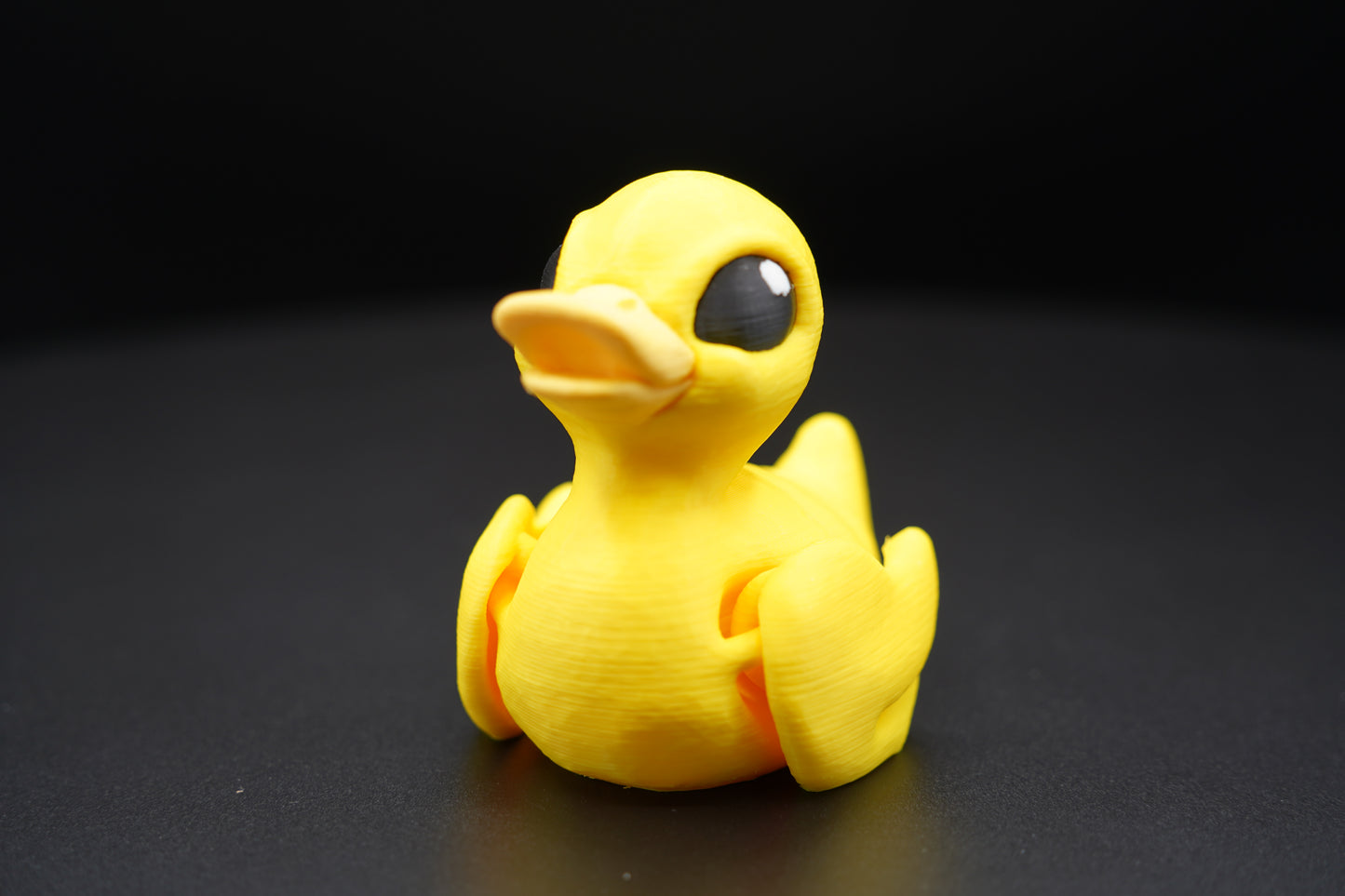Duck – Articulated 3D Printed Animal (4" × 3.5")