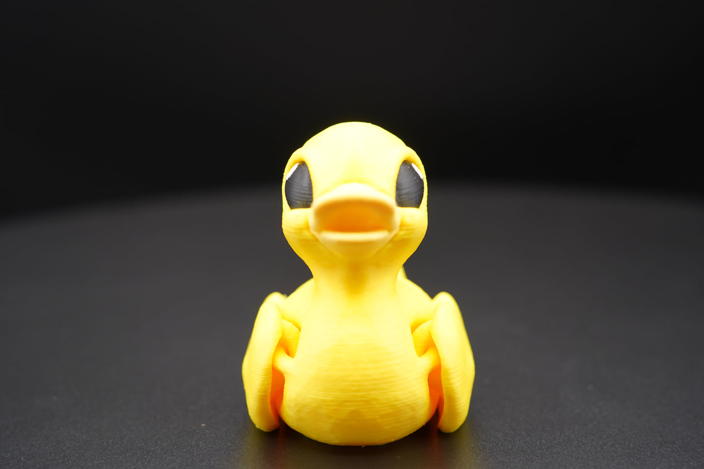 Duck – Articulated 3D Printed Animal (4" × 3.5")