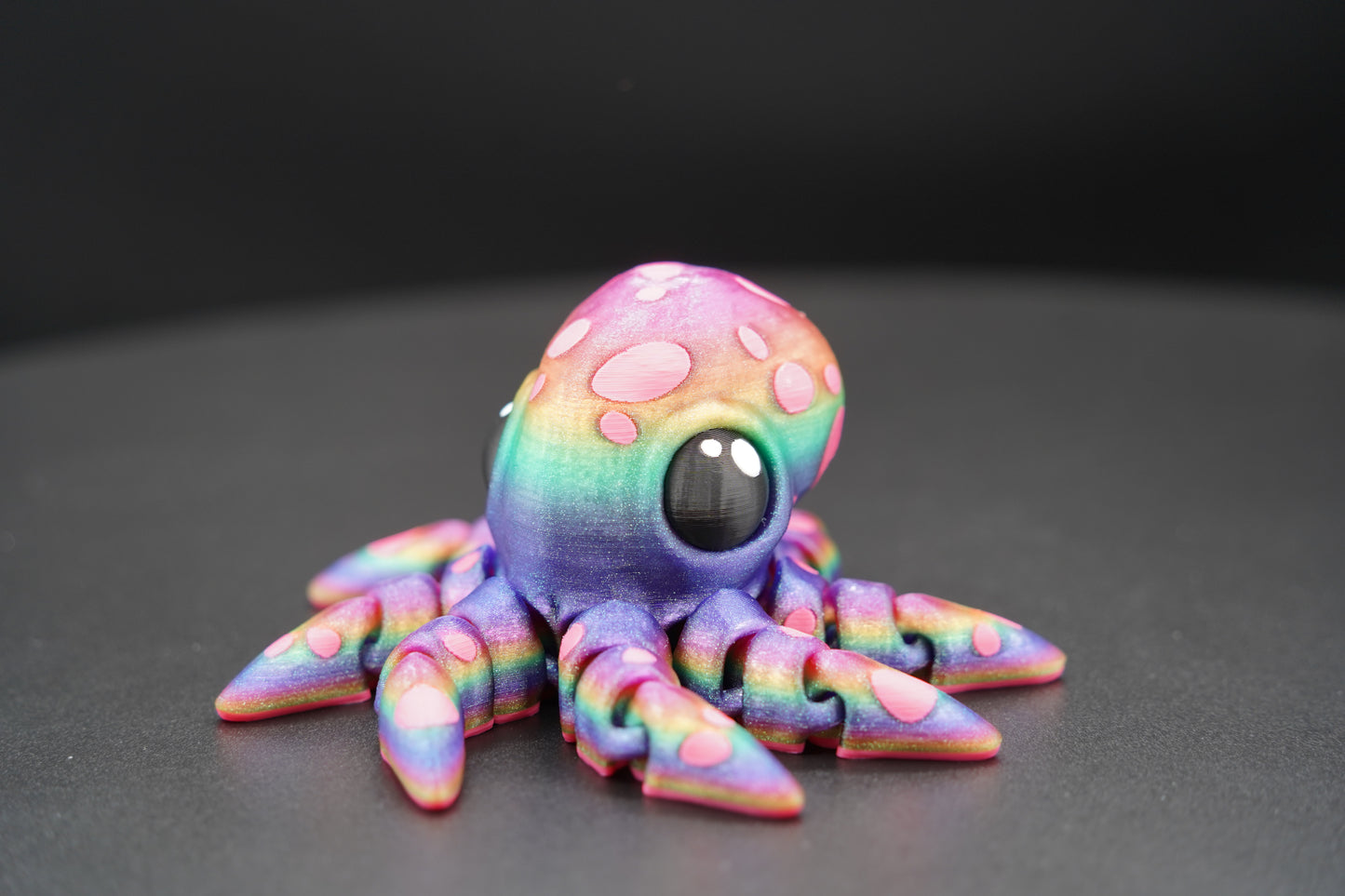 Octopus – Articulated 3D Printed Animal (5.5" × 2.5")