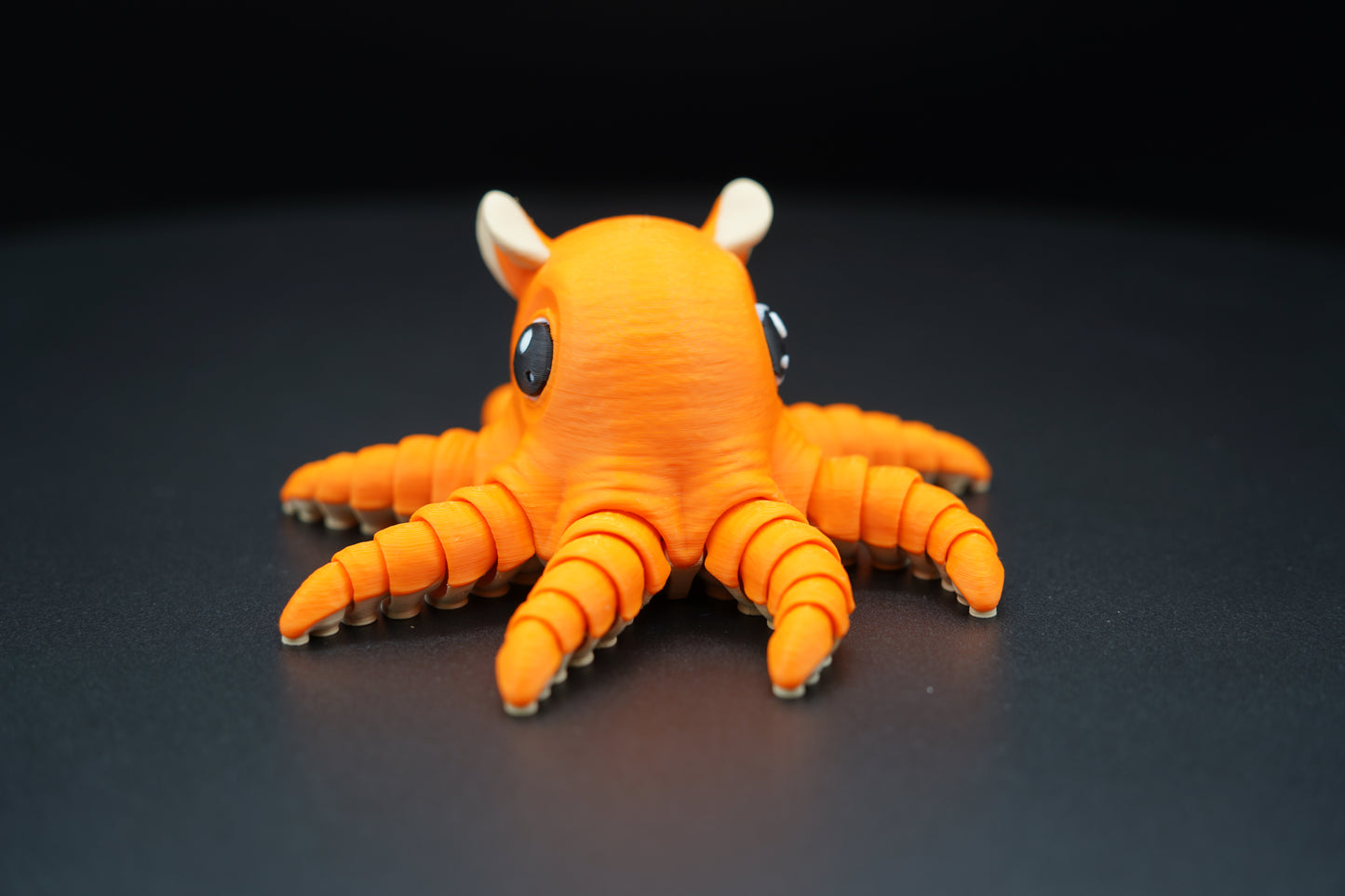 Small Flap Jack Octopus – Articulated 3D Printed Animal (5" × 2")