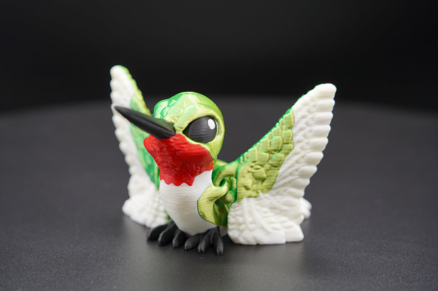 Small Humming Bird – Articulated 3D Printed Bird (6" × 3")