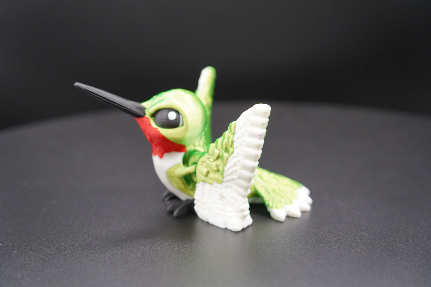 Small Humming Bird – Articulated 3D Printed Bird (6" × 3")