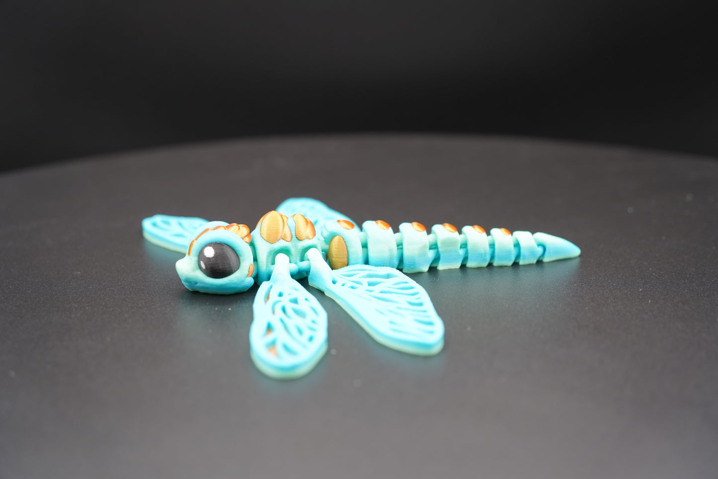 Small Dragon Fly – Articulated 3D Printed Insect (6.5" × 1")