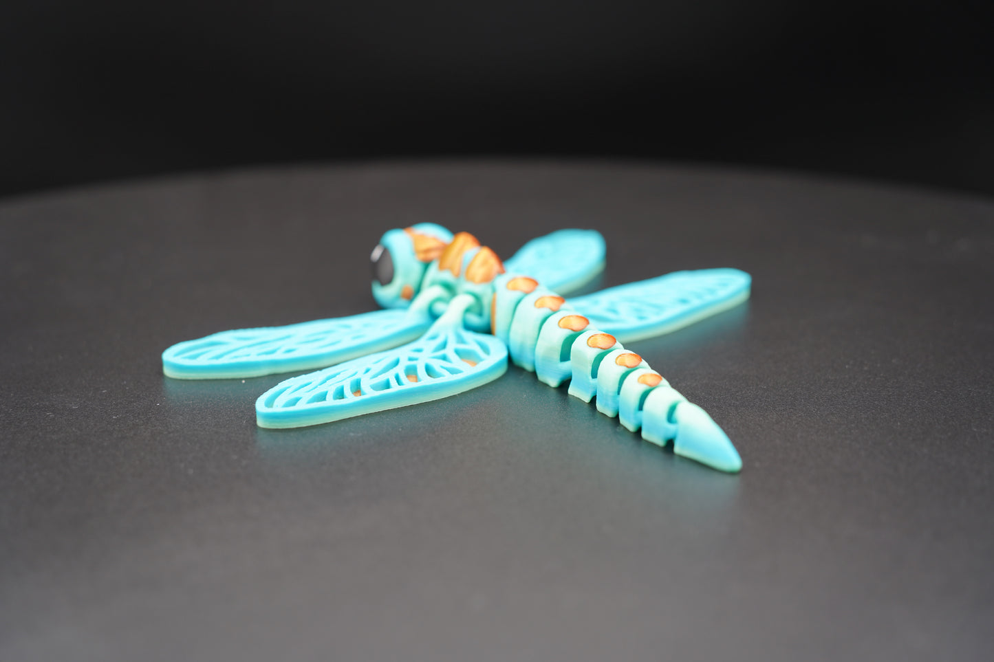 Small Dragon Fly – Articulated 3D Printed Insect (6.5" × 1")