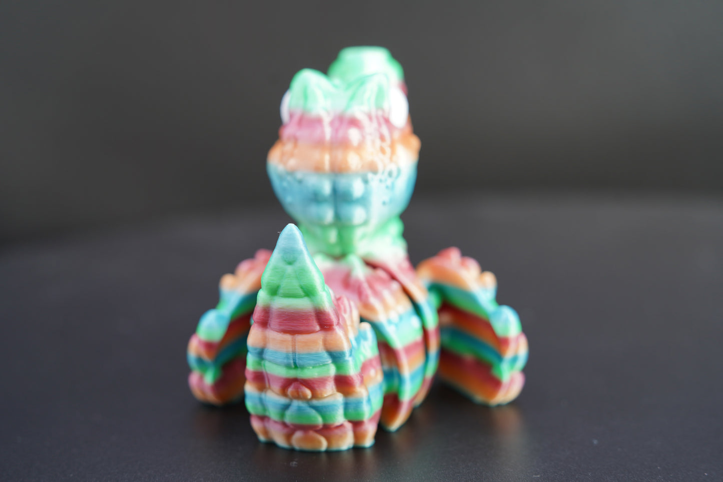 Quackodile – Articulated 3D Printed Animal (4" × 3.5")