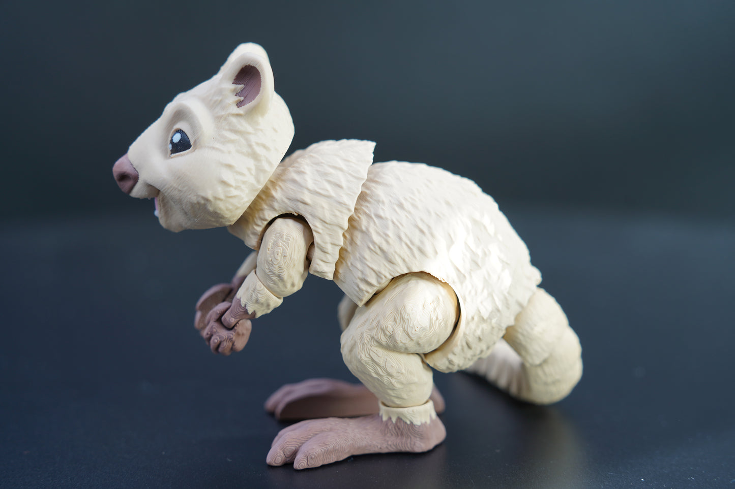 Small Quokka – Articulated 3D Printed Animal (7" × 3.5")