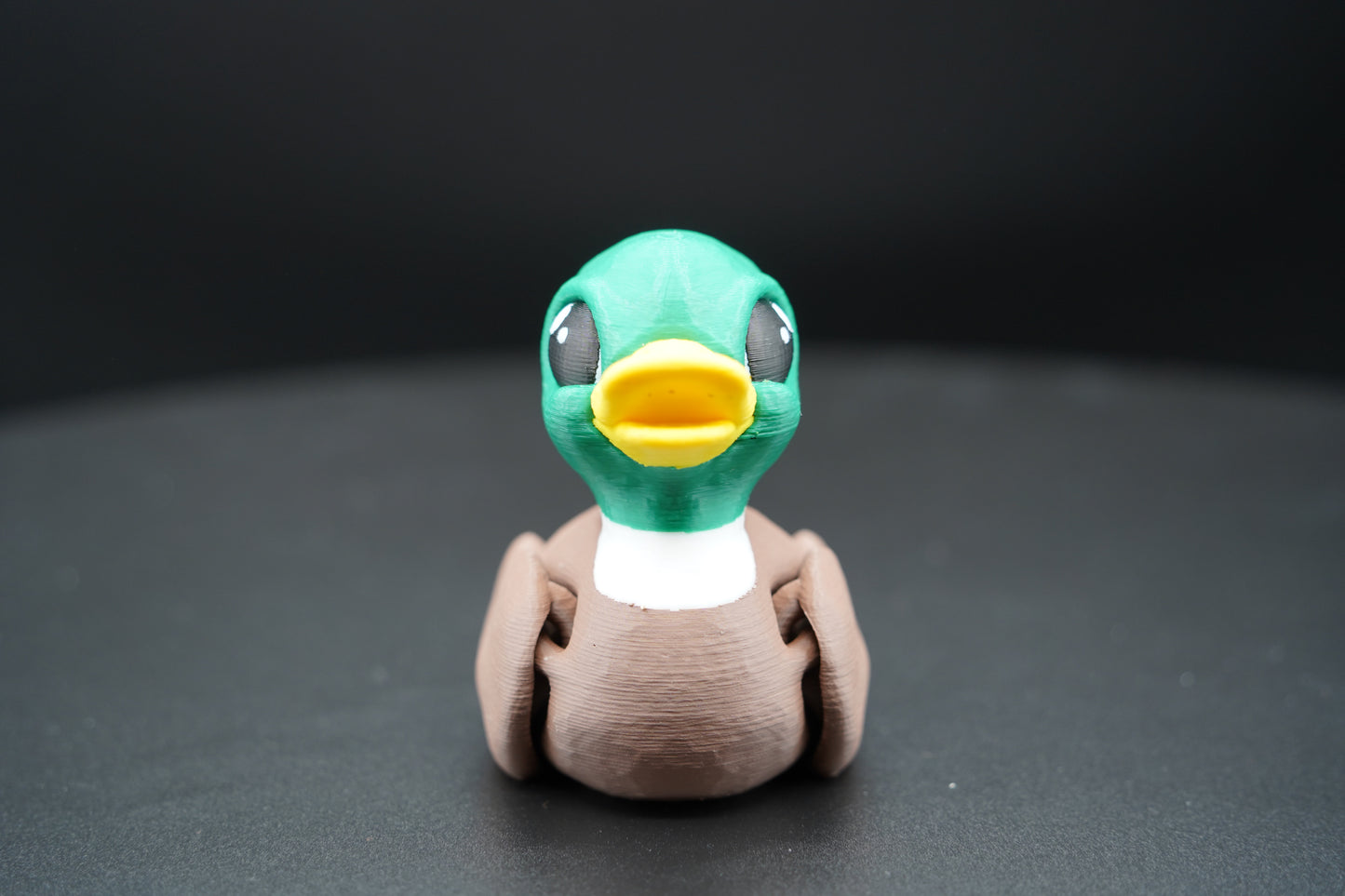 Mallard Duck – Articulated 3D Printed Animal (4" × 3")