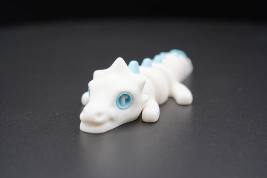 Flexi Dragon – Articulated 3D Printed Dragon (6" × 1.5")