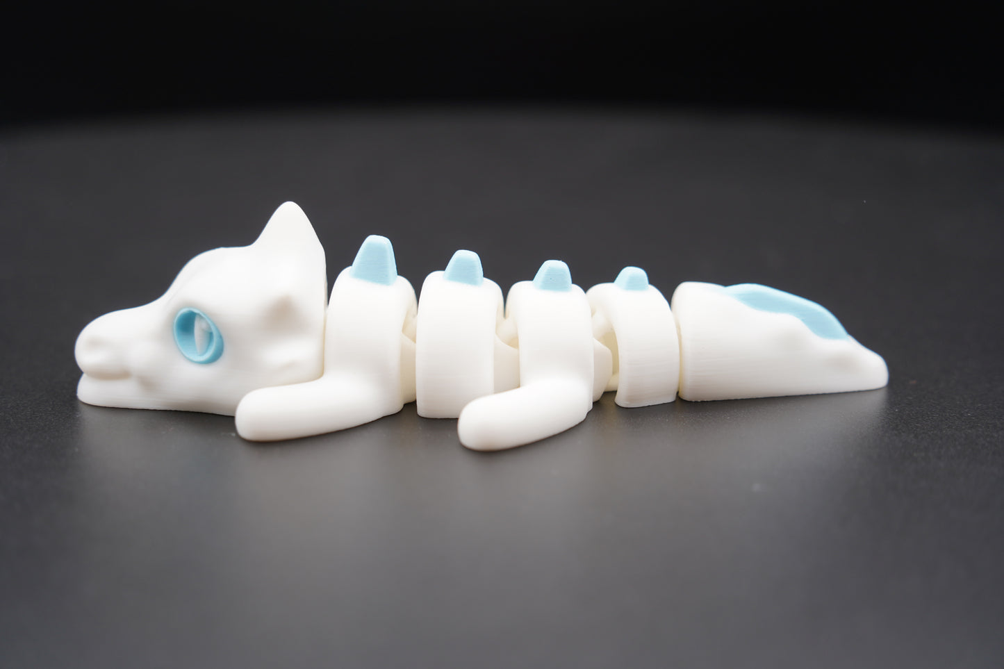 Flexi Dragon – Articulated 3D Printed Dragon (6" × 1.5")