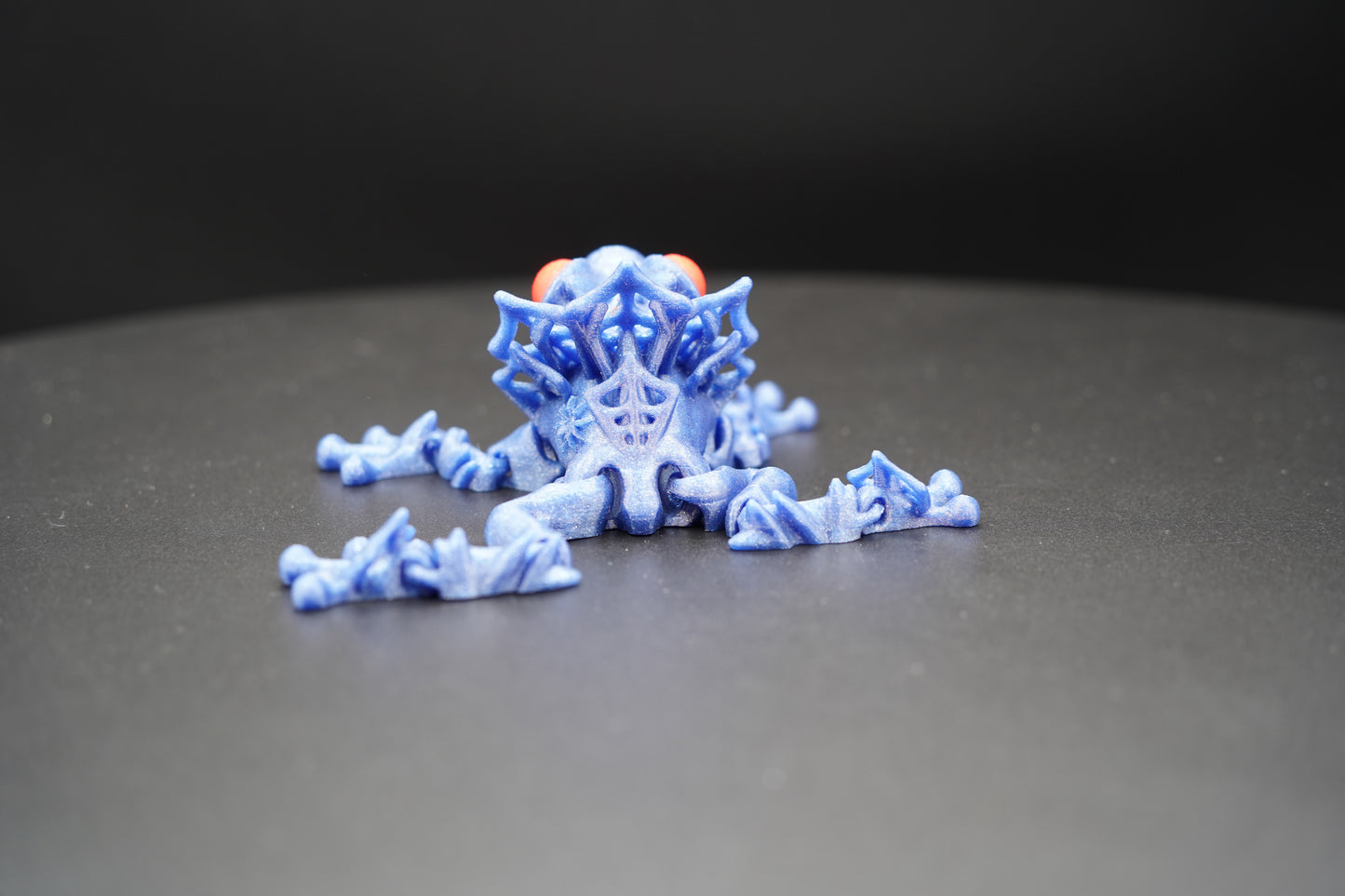 Count Frogula – Articulated 3D Printed Frog (4" × 2")