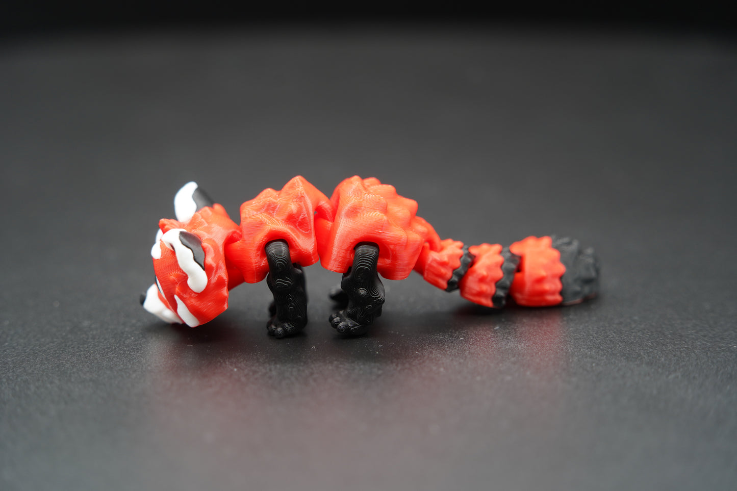 Red Trash Panda – Articulated 3D Printed Red Panda (2.5" × 3")
