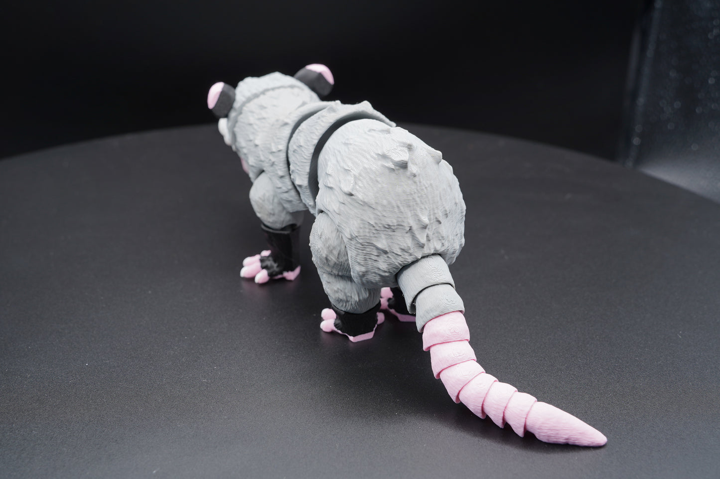 Opossum – Articulated 3D Printed Opossum (11" × 3.5")