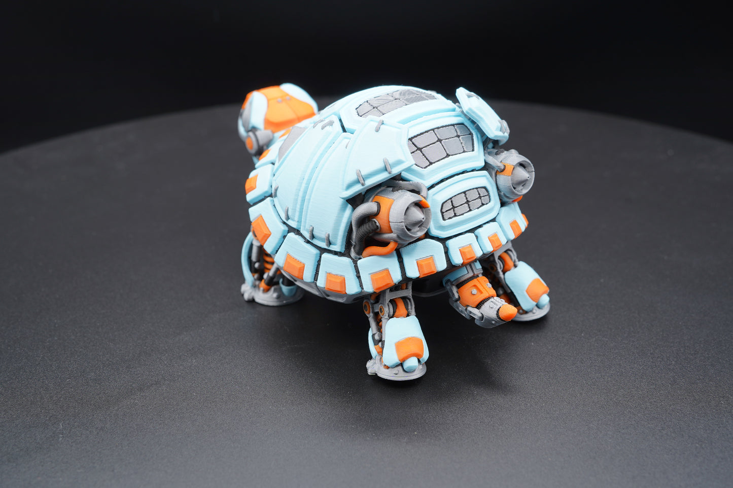 RoboTortoise – Articulated 3D Printed Tortoise (6" × 3")