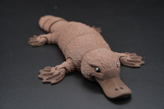 Platypus – Articulated 3D Printed Platypus (8.5" × 1.25")