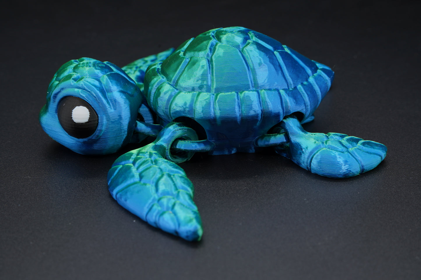 Sea Turtle – Articulated 3D Printed Sea Turtle (6" × 2")
