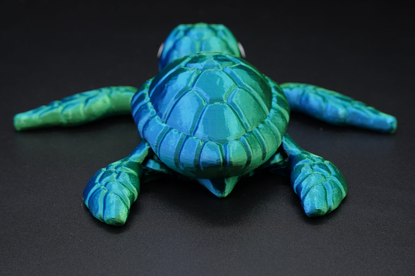 Sea Turtle – Articulated 3D Printed Sea Turtle (6" × 2")