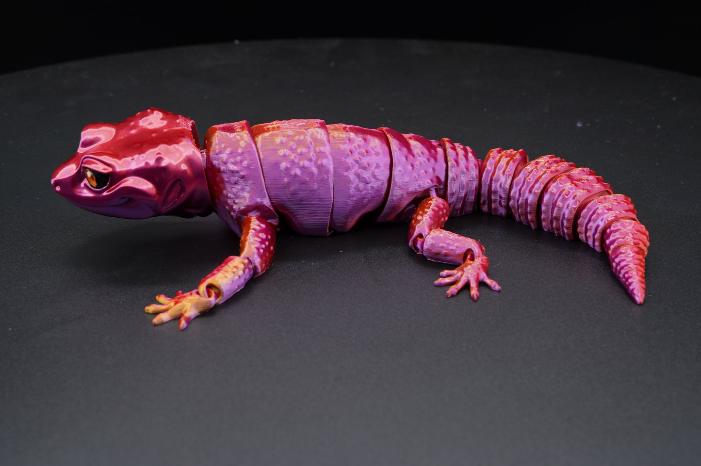 Leopard Gecko – Articulated 3D Printed Gecko (10" × 1.75")