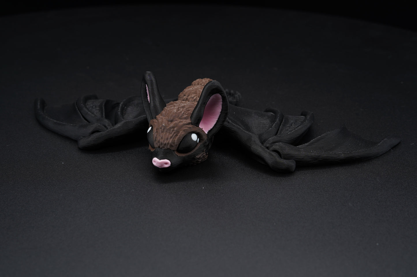 Bat – Articulated 3D Printed Bat (4" L × 9" W × 2" H)