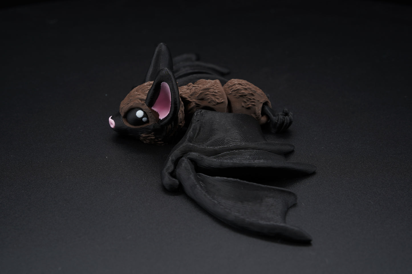 Bat – Articulated 3D Printed Bat (4" L × 9" W × 2" H)